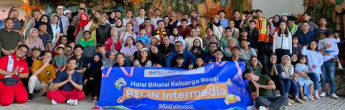 Halal Bihalal with PT Beon Intermedia